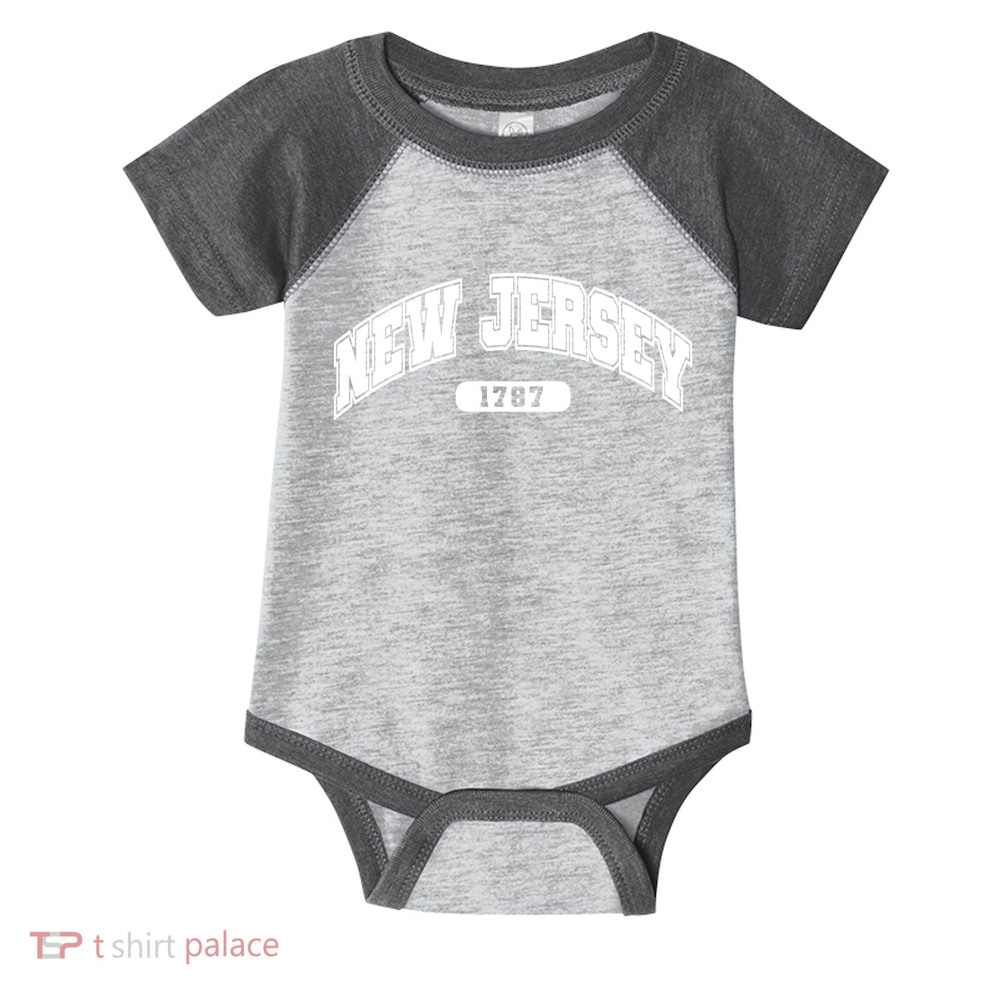 New Jersey Collegiate Style 1787 Infant Baby Jersey Bodysuit