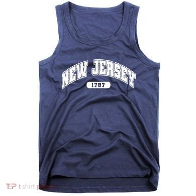 New Jersey Collegiate Style 1787 Tank Top