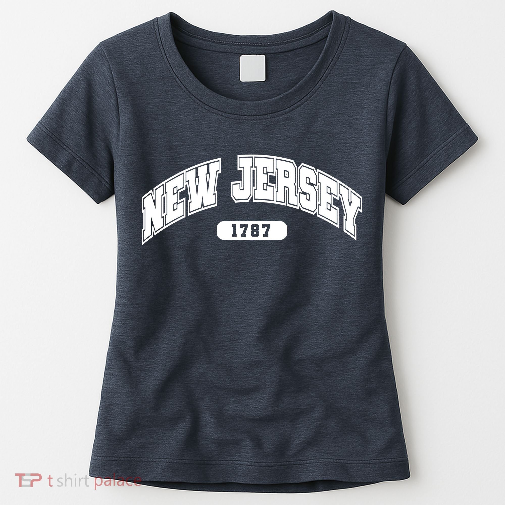 New Jersey Collegiate Style 1787 Women's T-Shirt