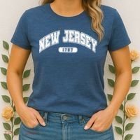 New Jersey Collegiate Style 1787 Women's T-Shirt thumb 2