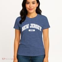 New Jersey Collegiate Style 1787 Women's T-Shirt thumb 4