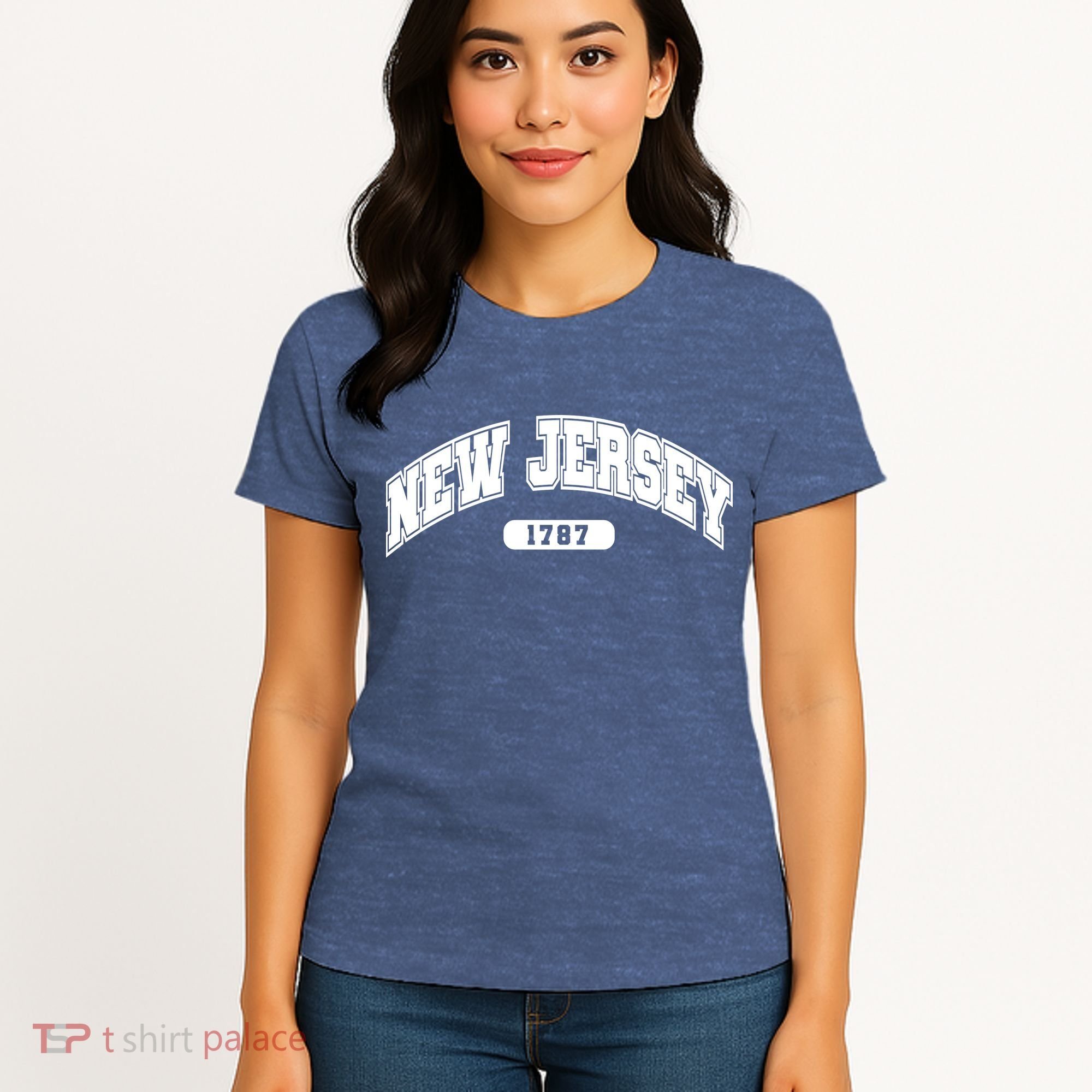 New Jersey Collegiate Style 1787 Women's T-Shirt