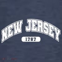 New Jersey Collegiate Style 1787 Women's T-Shirt thumb 6