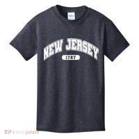 New Jersey Collegiate Style 1787 Kids T-Shirt thumb 0