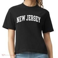 New Jersey Classic Text Comfort Colors Boxy T-Shirt thumb 0