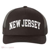 New Jersey Classic Text Yupoong Adult 5-Panel Trucker Hat thumb 0