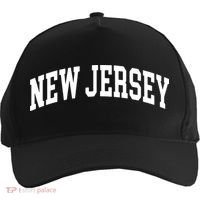 New Jersey Classic Text Five-Panel Snapback Cap thumb 0