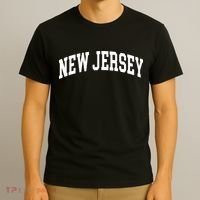 New Jersey Classic Text T-Shirt thumb 3