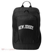 New Jersey Classic Text City Backpack thumb 0