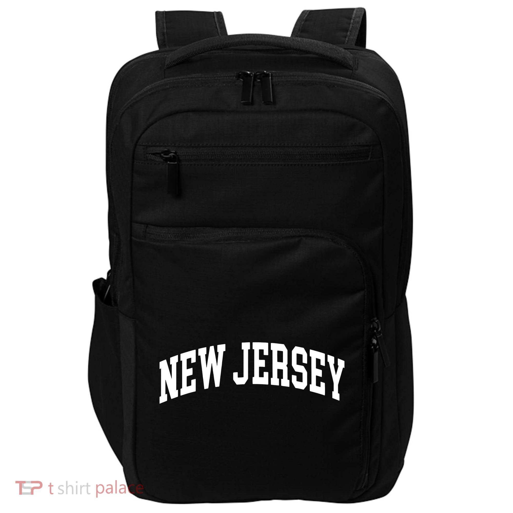 New Jersey Classic Text Impact Tech Backpack
