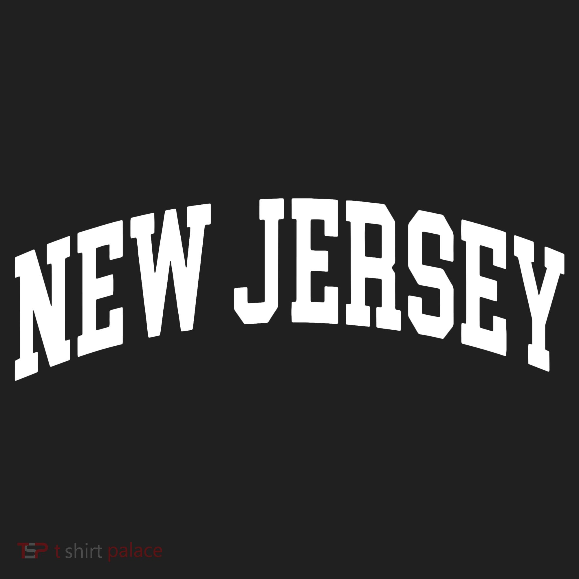 New Jersey Classic Text Adult Drive Performance Visor