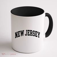 New Jersey Classic Text Coffee Mug thumb 1