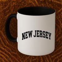 New Jersey Classic Text Coffee Mug thumb 2