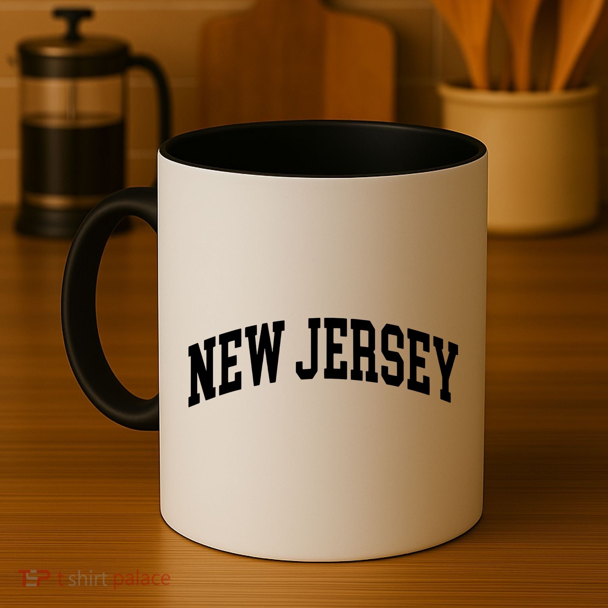 New Jersey Classic Text Coffee Mug