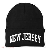 New Jersey Classic Text Beanie thumb 0