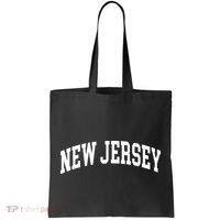 New Jersey Classic Text Tote Bag thumb 0