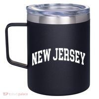 New Jersey Classic Text 12oz Stainless Steel Coffee Mug thumb 2