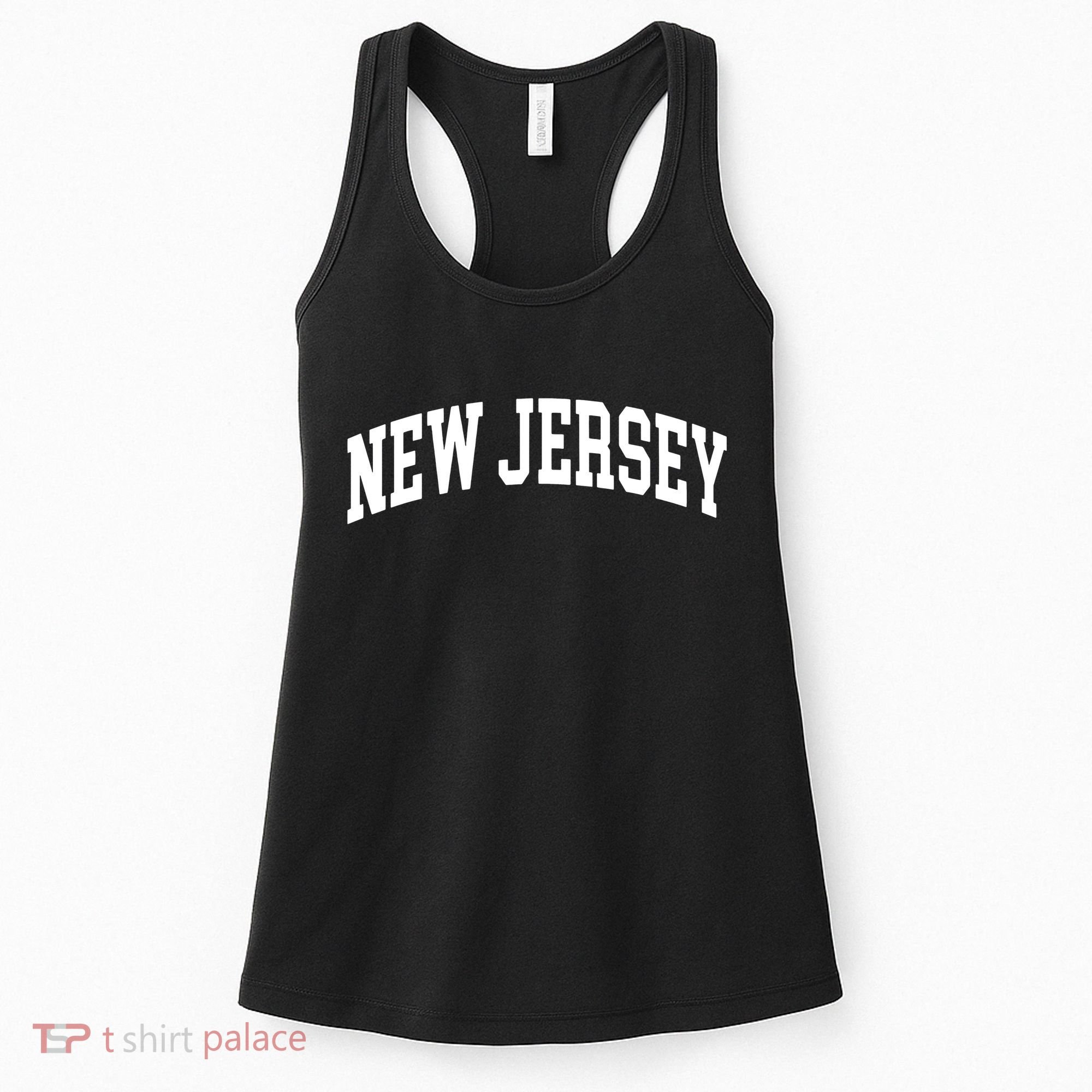 New Jersey Classic Text Women's Tank Top