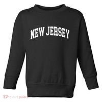 New Jersey Classic Text Toddler Sweatshirt thumb 0