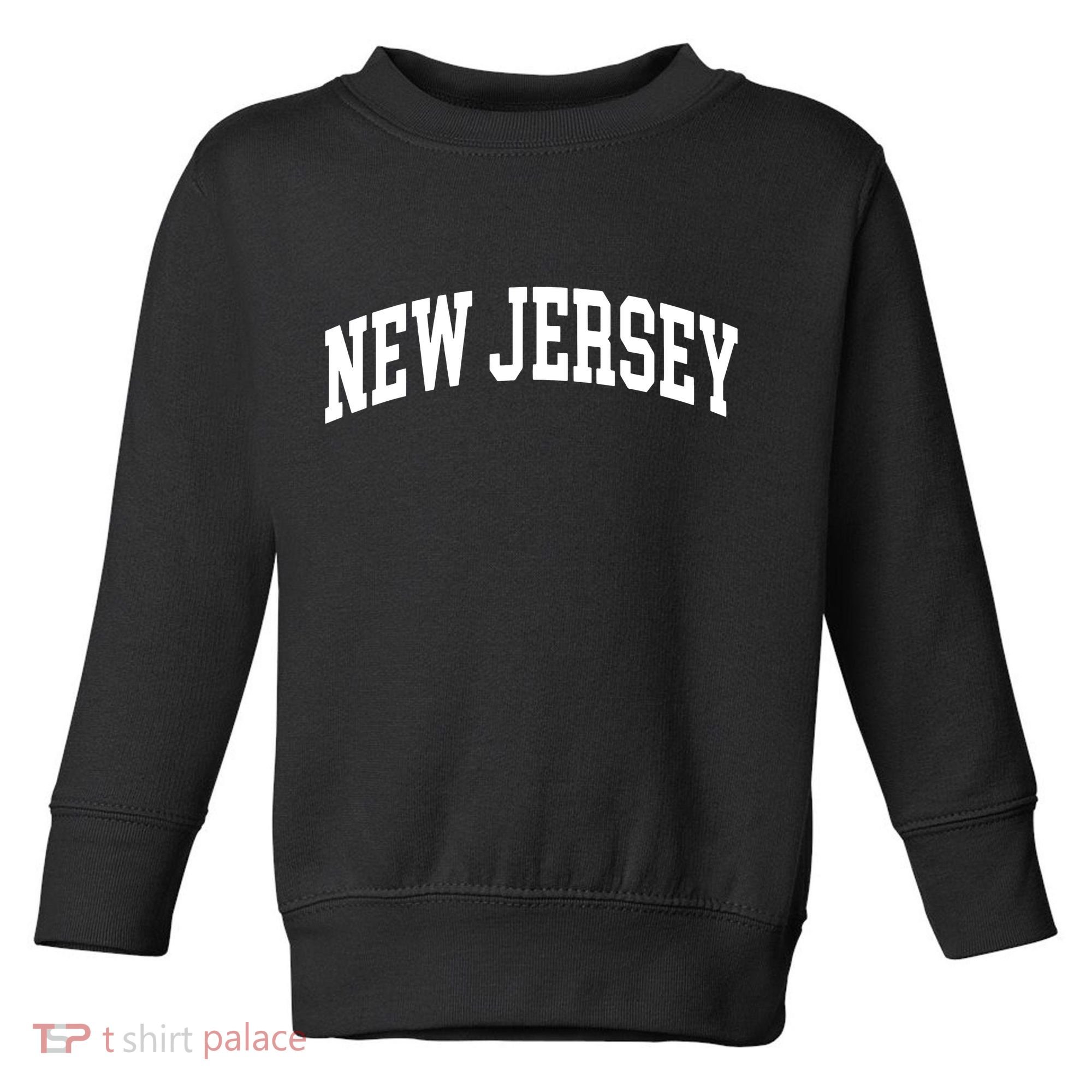 New Jersey Classic Text Toddler Sweatshirt