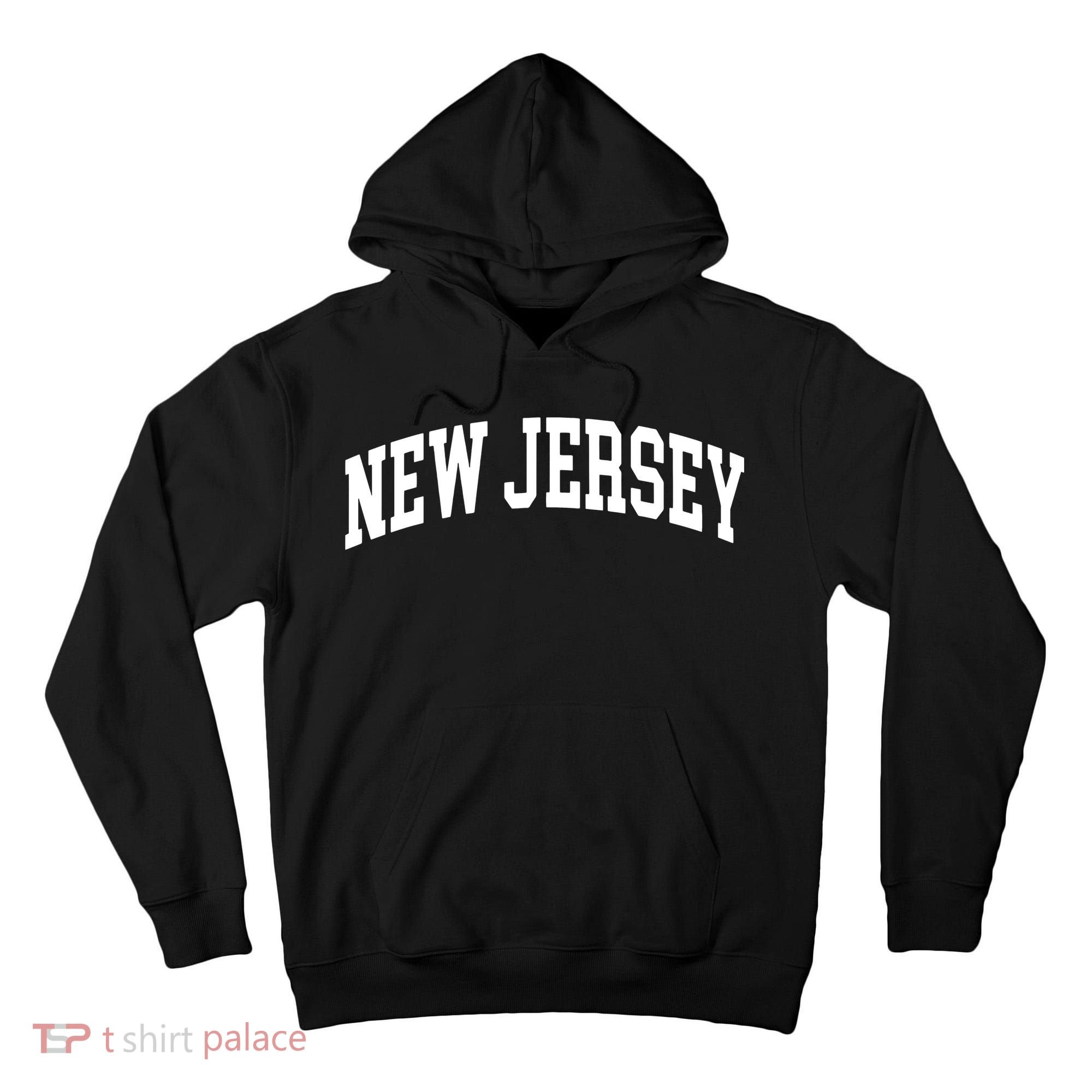 New Jersey Classic Text Tall Hoodie