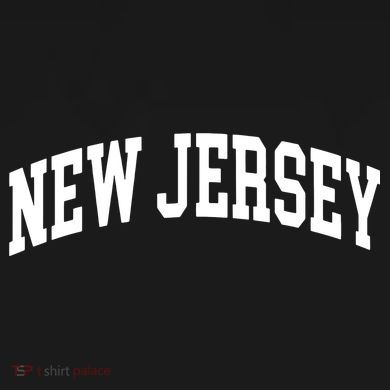 New Jersey Classic Text Tall Hoodie