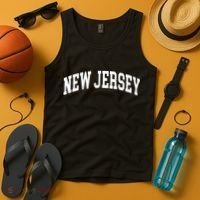 New Jersey Classic Text Tank Top thumb 4