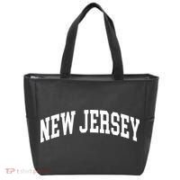 New Jersey Classic Text Tote Bag thumb 0