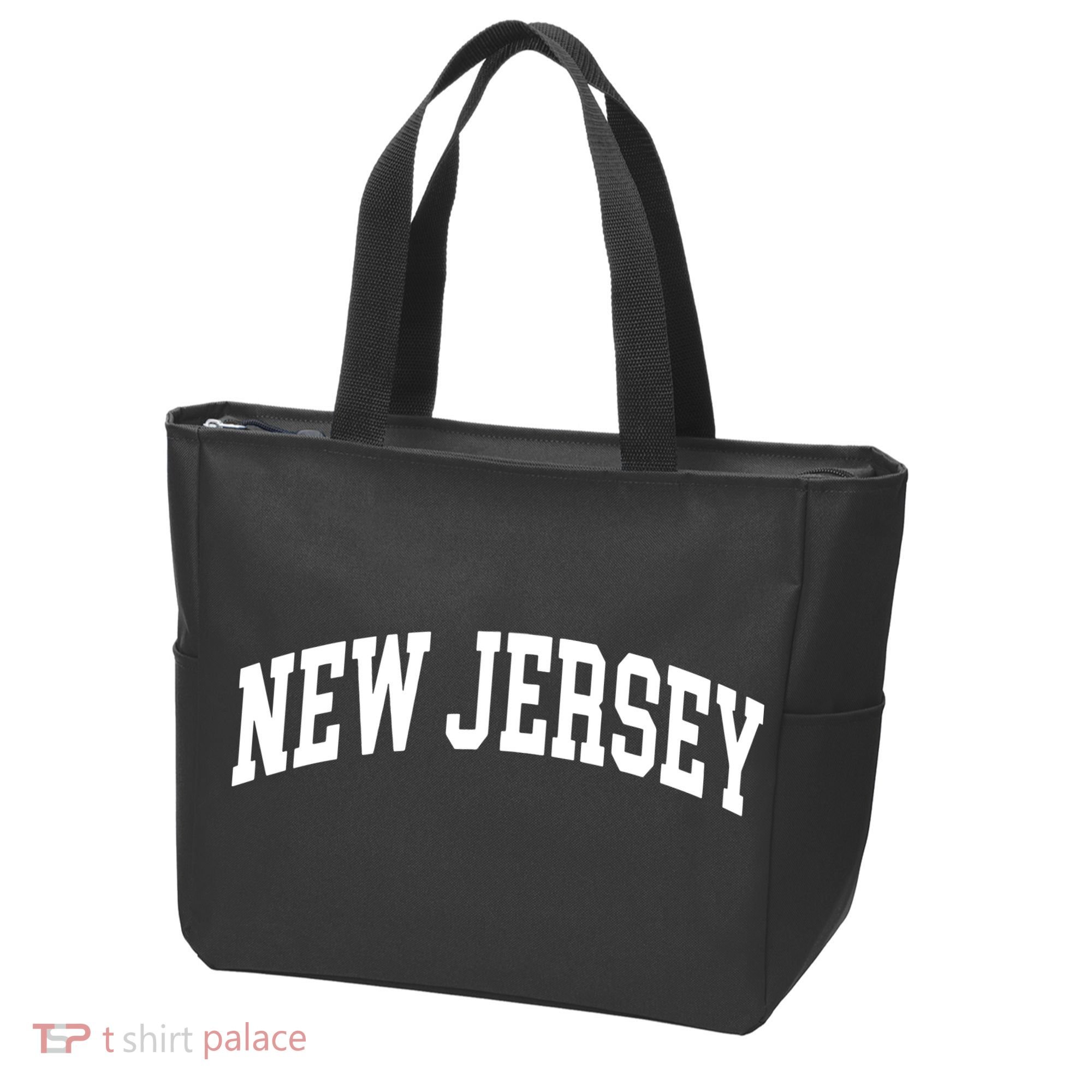 New Jersey Classic Text Tote Bag
