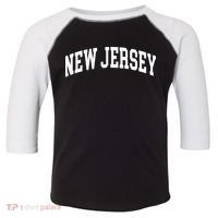 New Jersey Classic Text Toddler Fine Jersey T-Shirt thumb 0