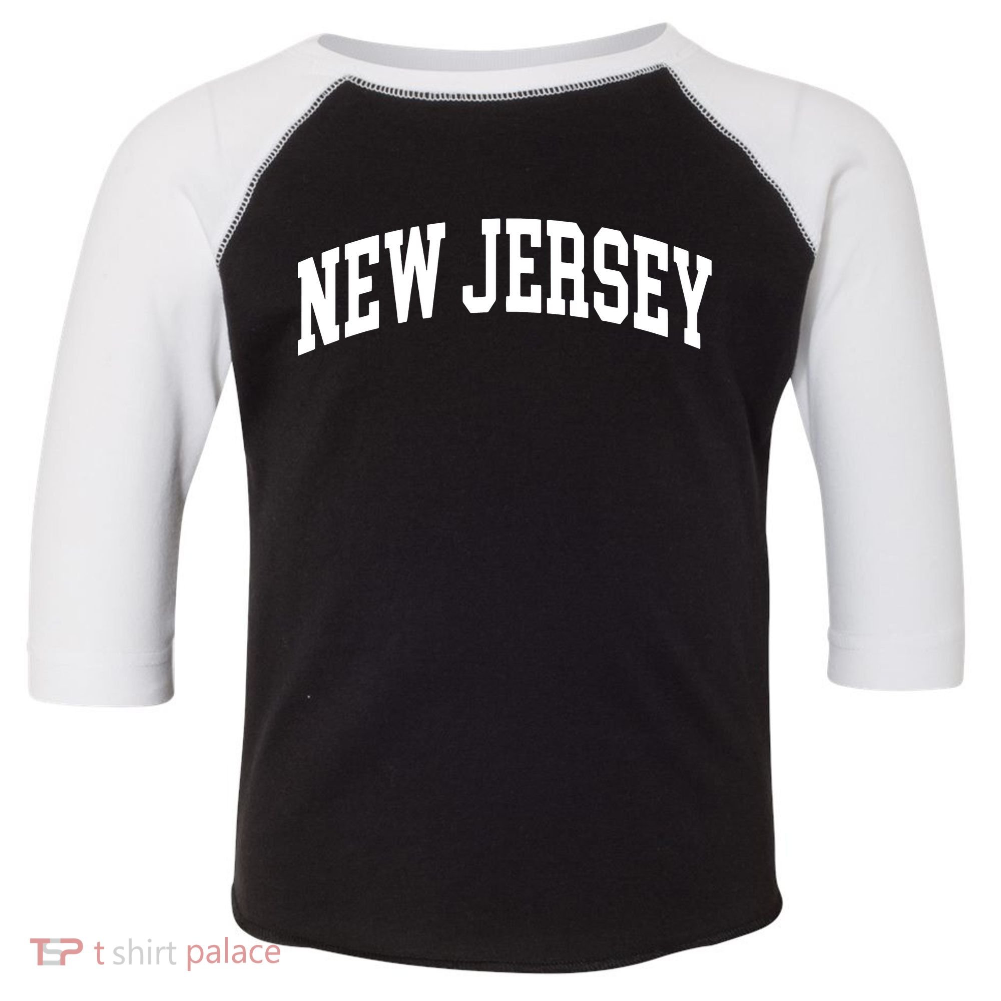 New Jersey Classic Text Toddler Fine Jersey T-Shirt