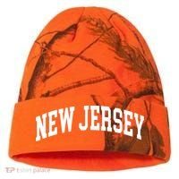 New Jersey Classic Text Kati Licensed 12" Camo Cuffed Beanie thumb 0