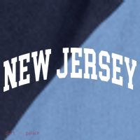 New Jersey Classic Text Raglan Baseball Sleeve Shirt thumb 2