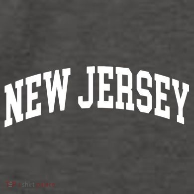 New Jersey Classic Text Vector Backpack