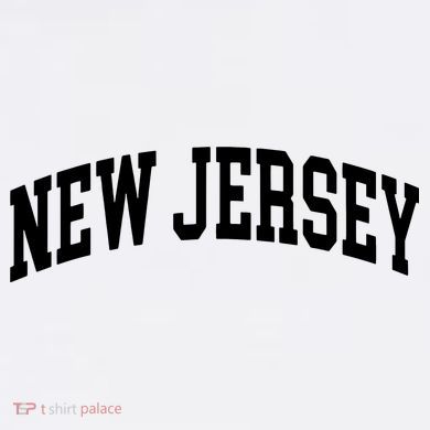 New Jersey Classic Text Garment-Dyed Sweatshirt