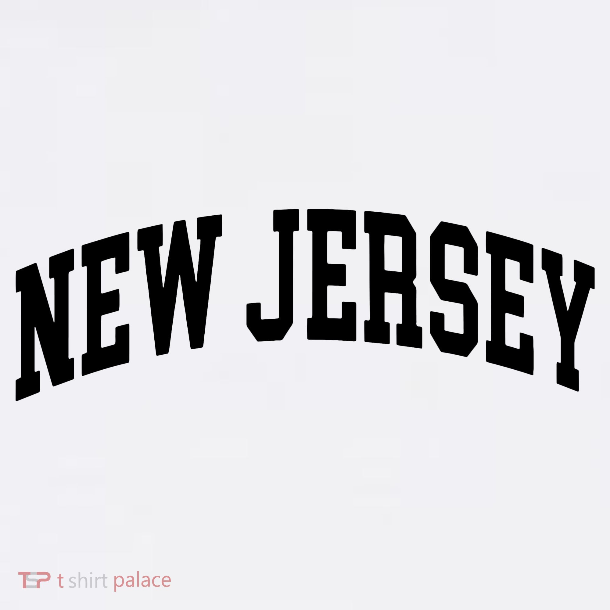 New Jersey Classic Text Garment-Dyed Sweatshirt