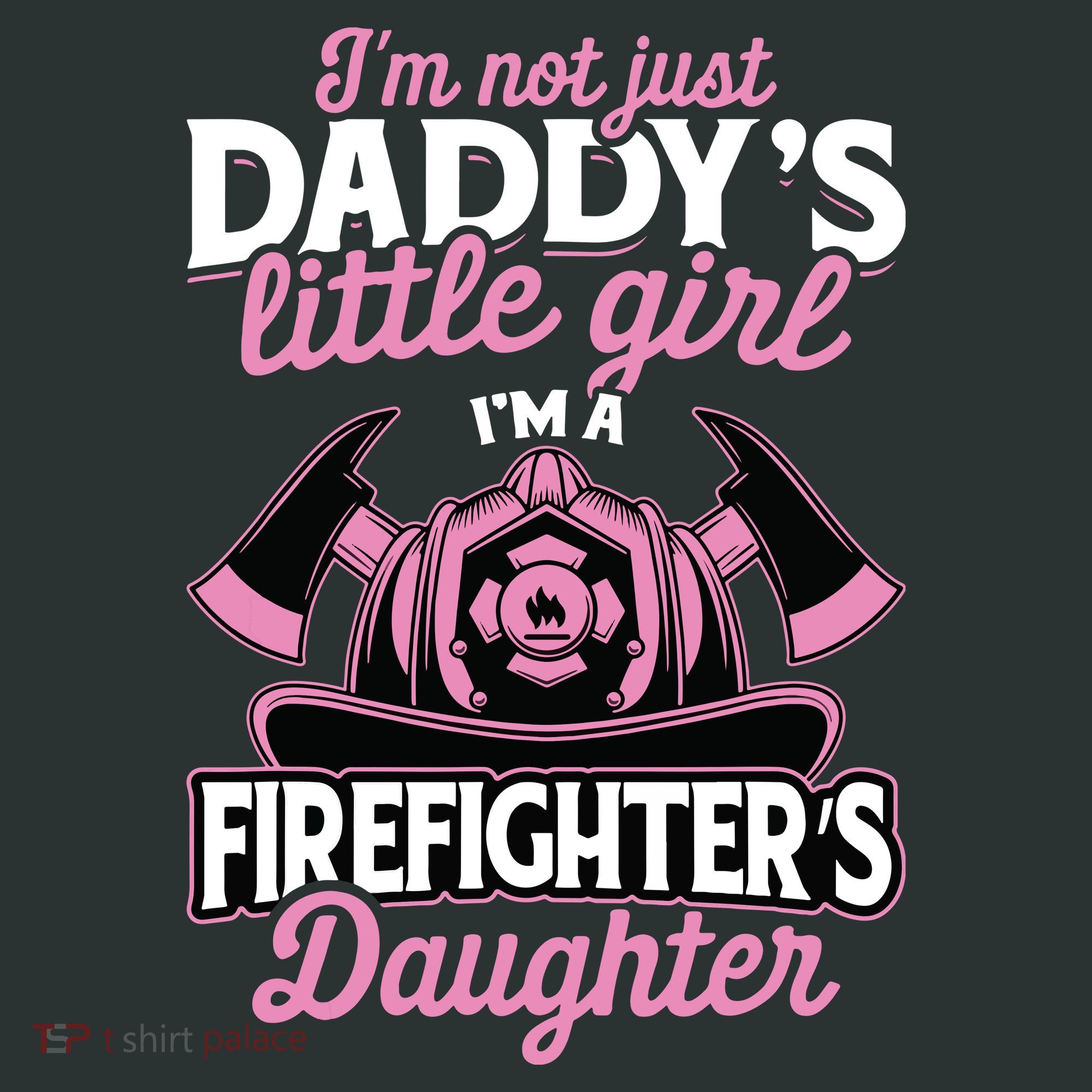 Not Just Daddys Little Girl Firefighter Daughter Mousepad