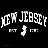 New Jersey Est 1787 Distressed Worn Tote Bag thumb 2