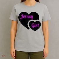 New Jersey Girl Heart The Garden State Vintage T-Shirt thumb 4
