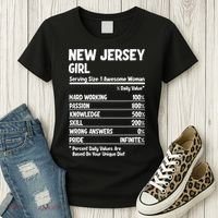 New Jersey Girl Women's T-Shirt thumb 3