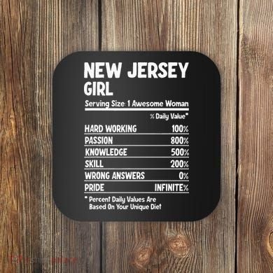 New Jersey Girl Coaster