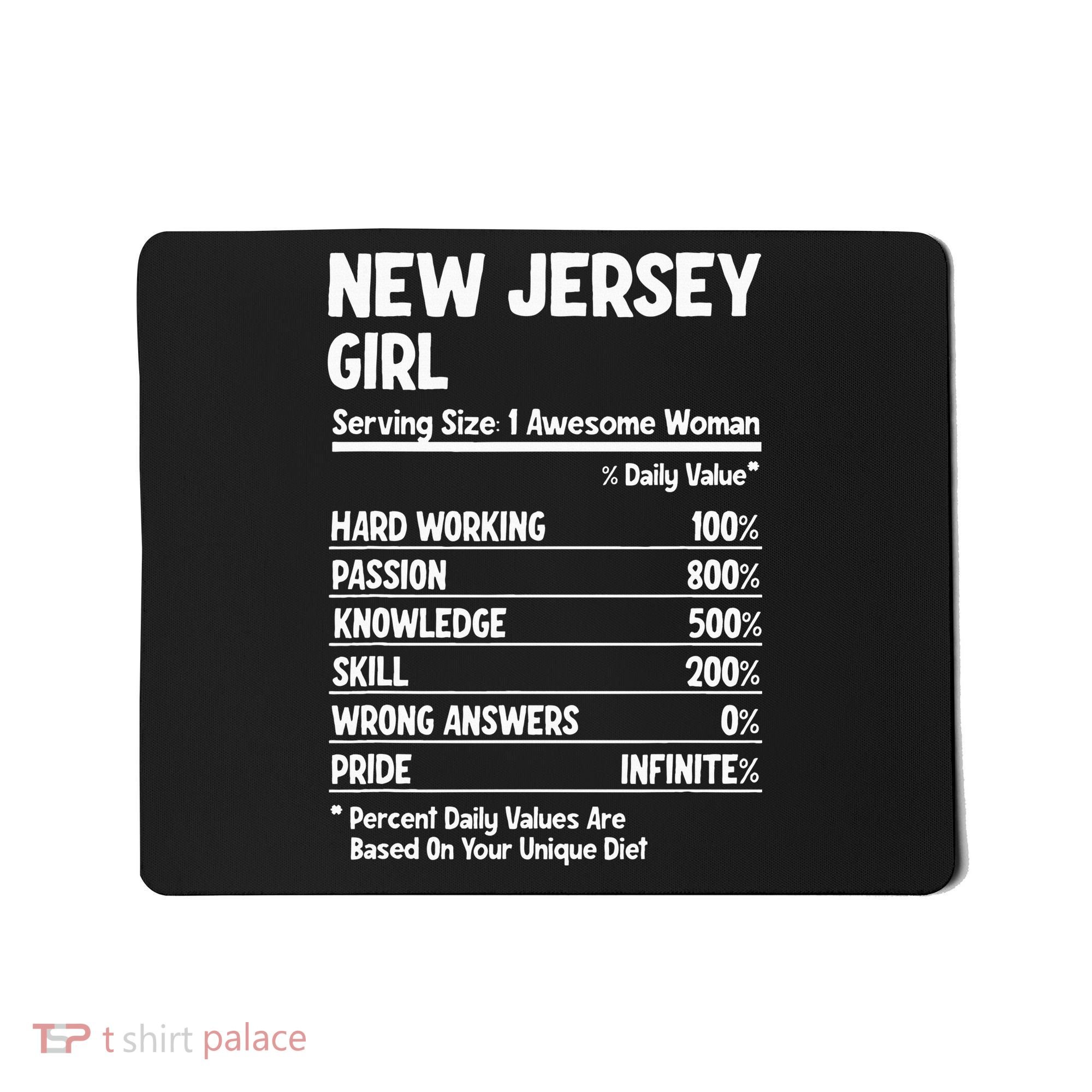 New Jersey Girl Mousepad