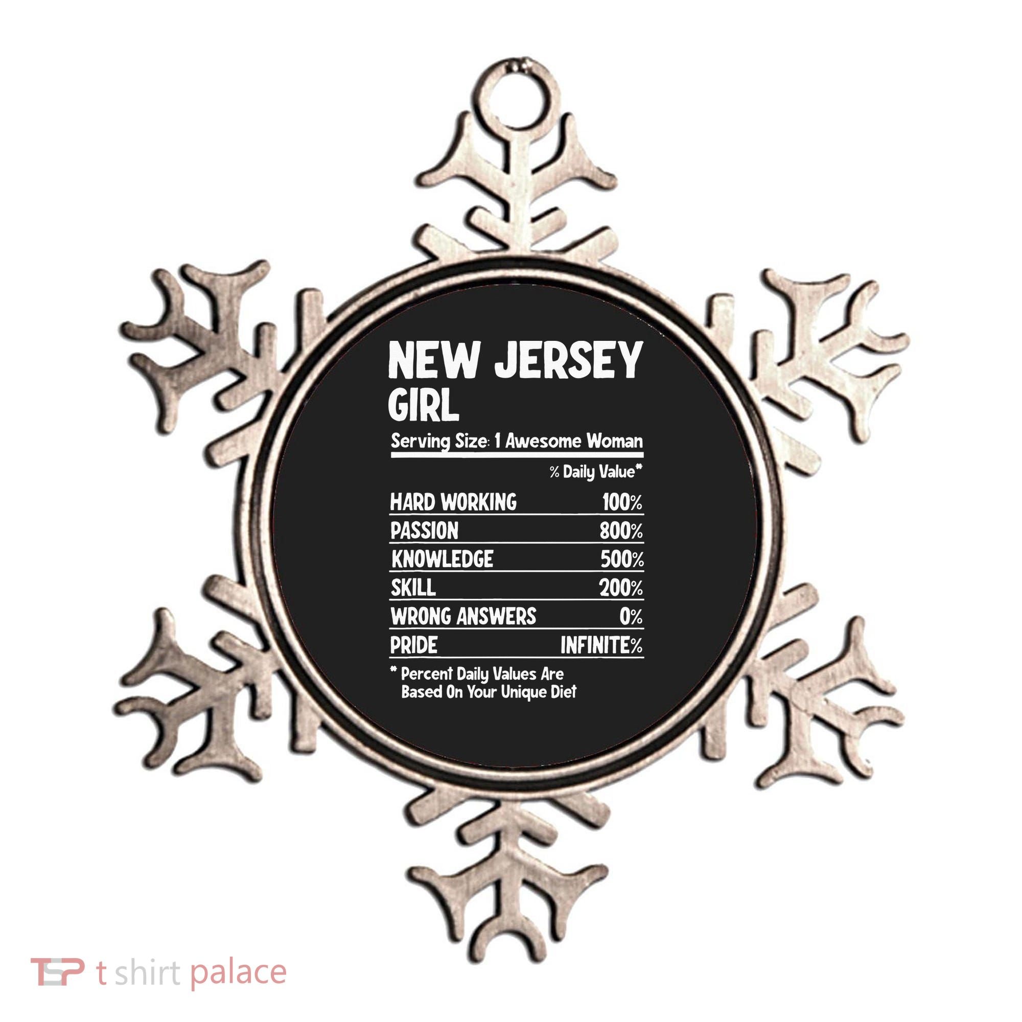 New Jersey Girl Ornament