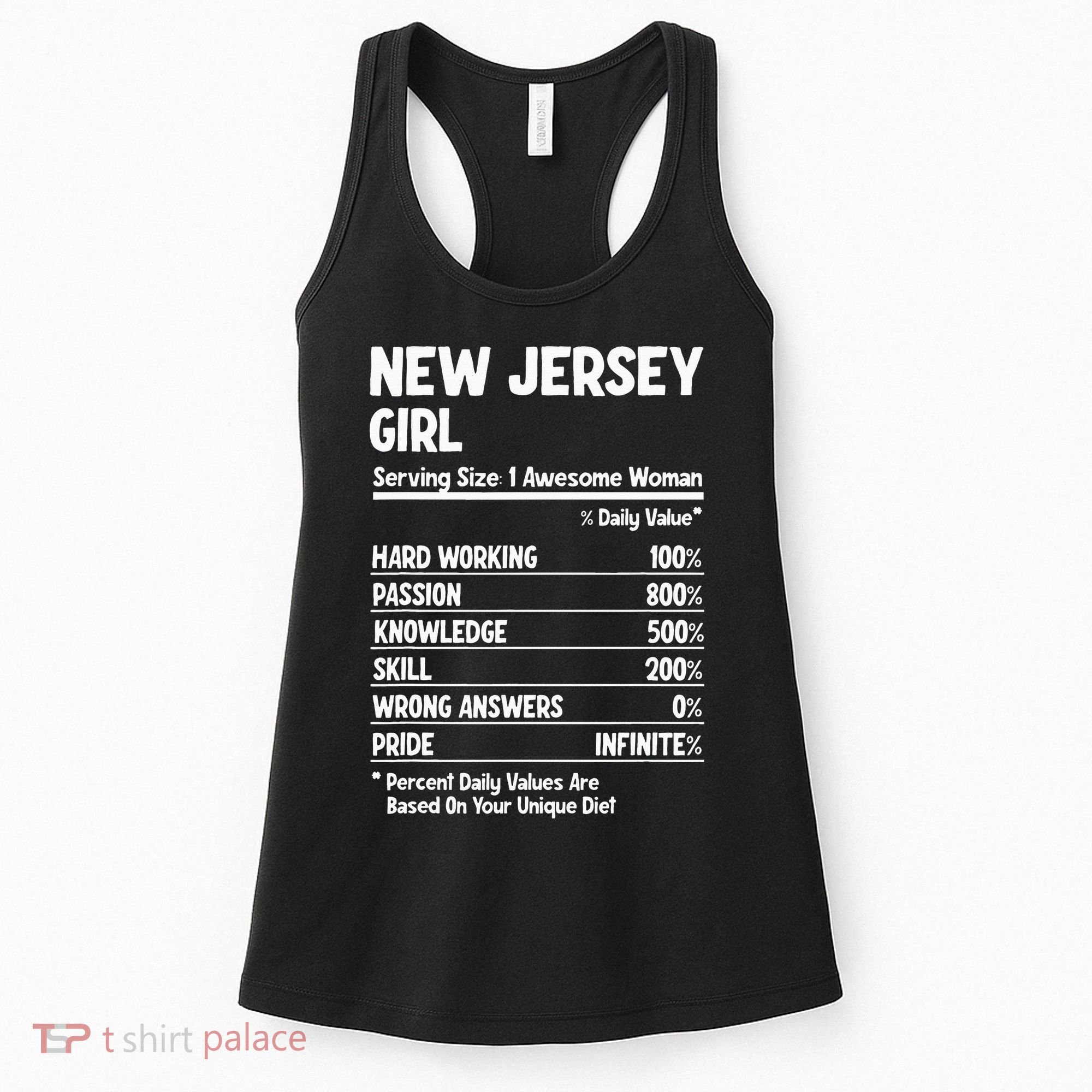 New Jersey Girl Women's Tank Top