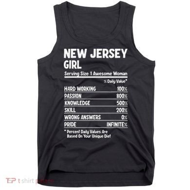 New Jersey Girl Tank Top