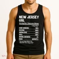 New Jersey Girl Tank Top thumb 3