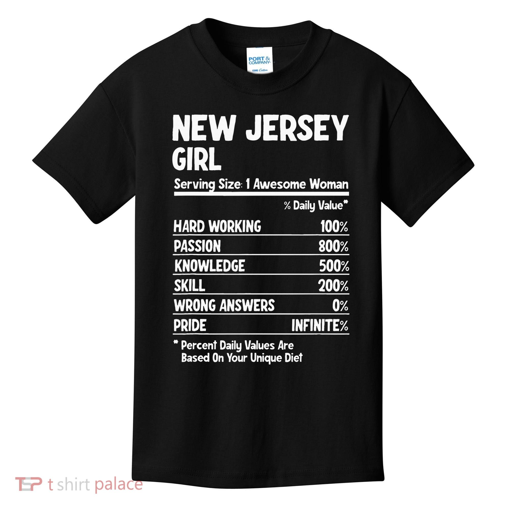 New Jersey Girl Kids T-Shirt