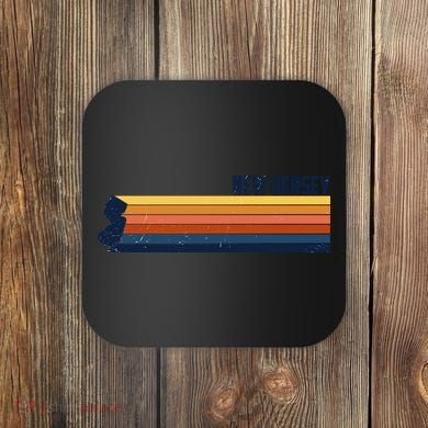 Retro Vintage New Jersey Coaster