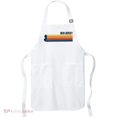 Retro Vintage New Jersey Apron