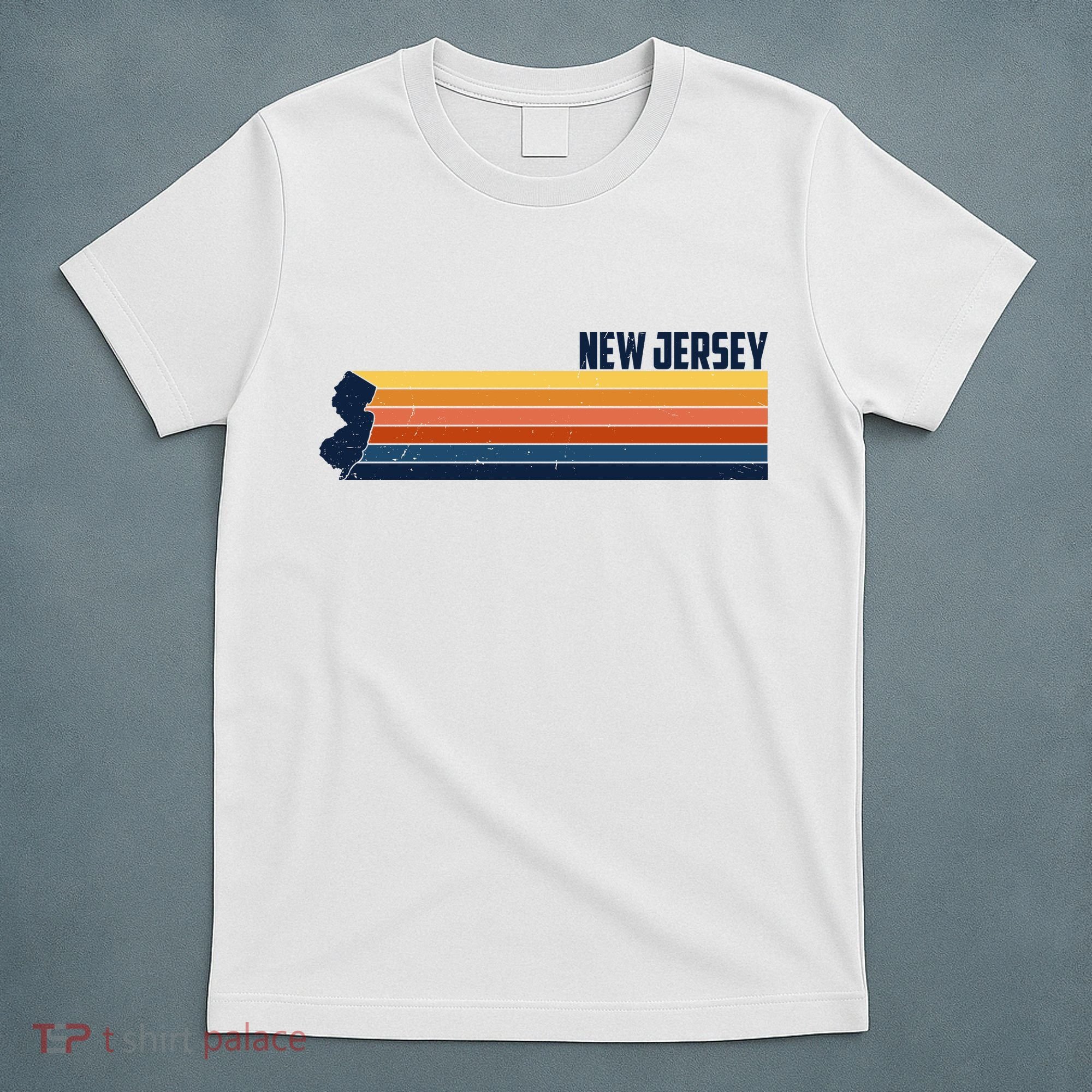 Retro Vintage New Jersey T-Shirt